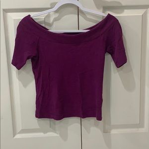 A purple top